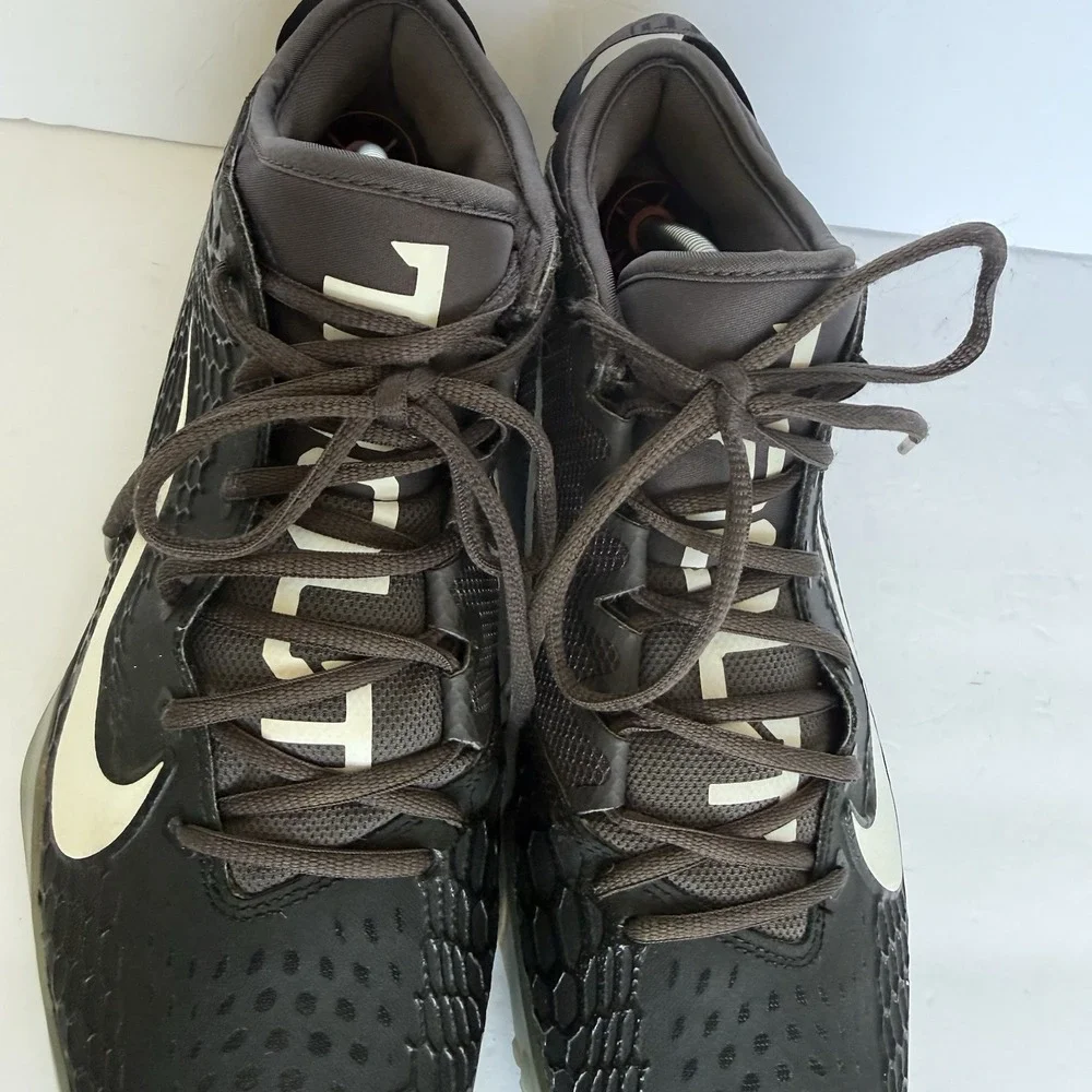 Nike Force Zoom Trout 5 Turf Baseball Shoes Men's 11.5 Black AH3374-014